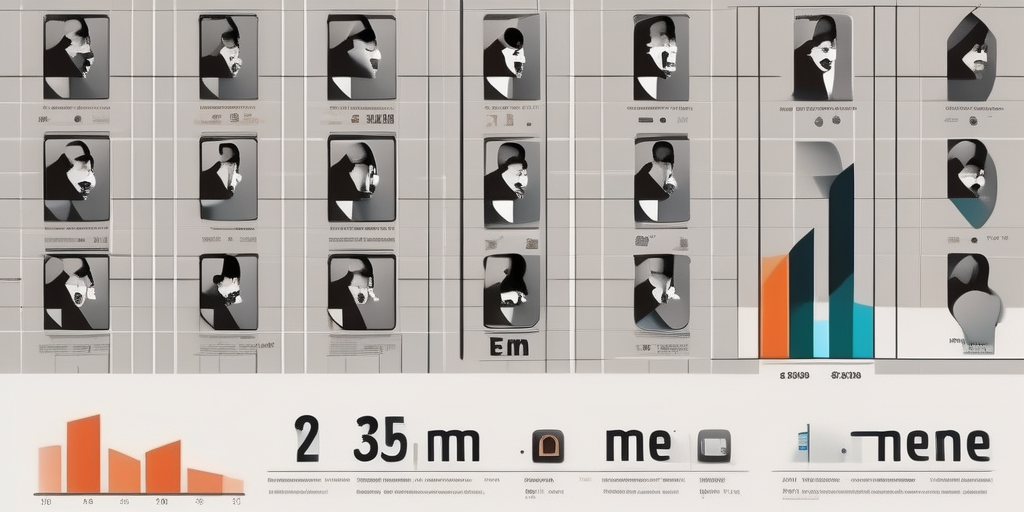 График эффективности маркетинга с использованием мемов.