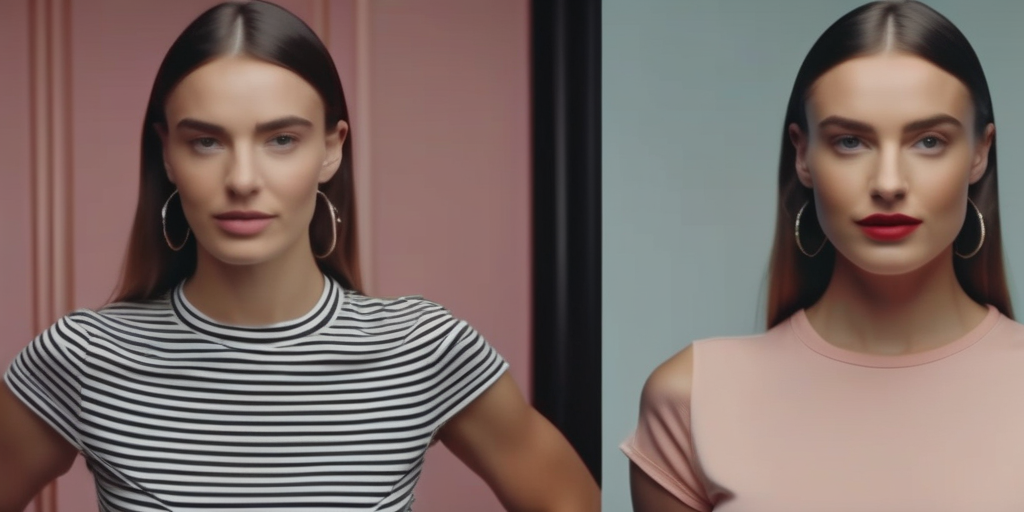 Сравнение вирусного танца в TikTok и скучного корпоративного видео.