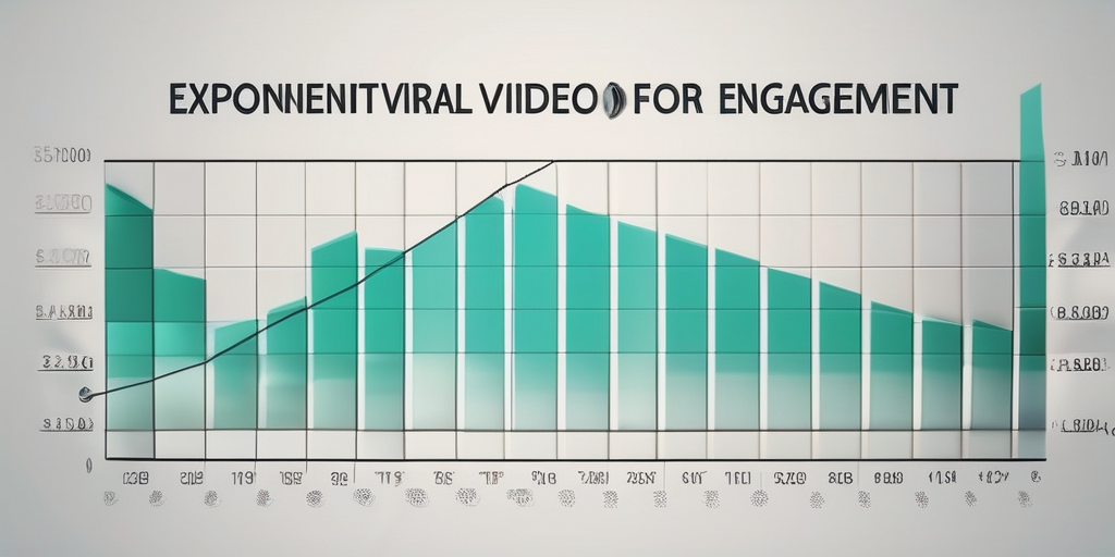 График роста просмотров и вовлеченности вирусного видео