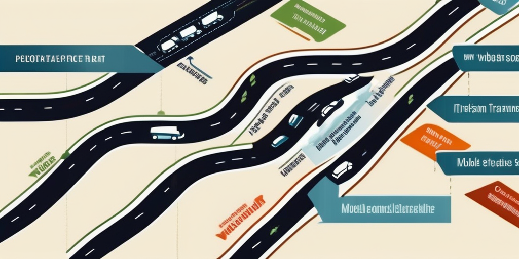 График, показывающий источники трафика на сайт