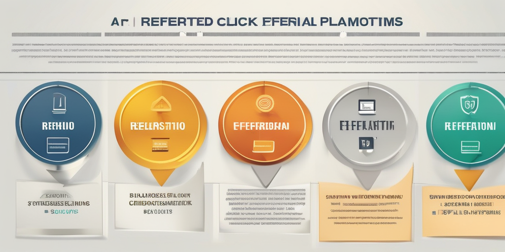 Инфографика с шагами по созданию партнерской программы на клик-платформах