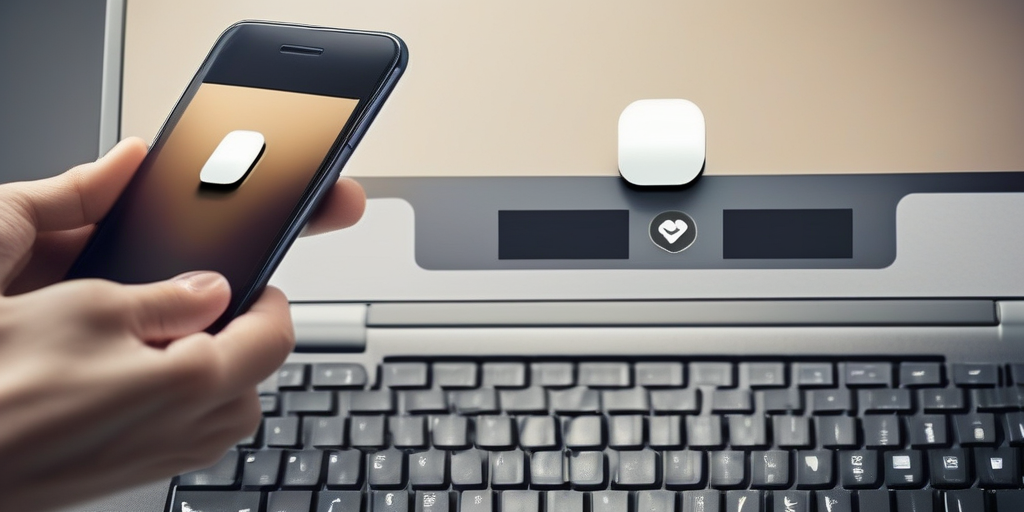 Рука нажимает на кнопку с иконкой пузыря речи.