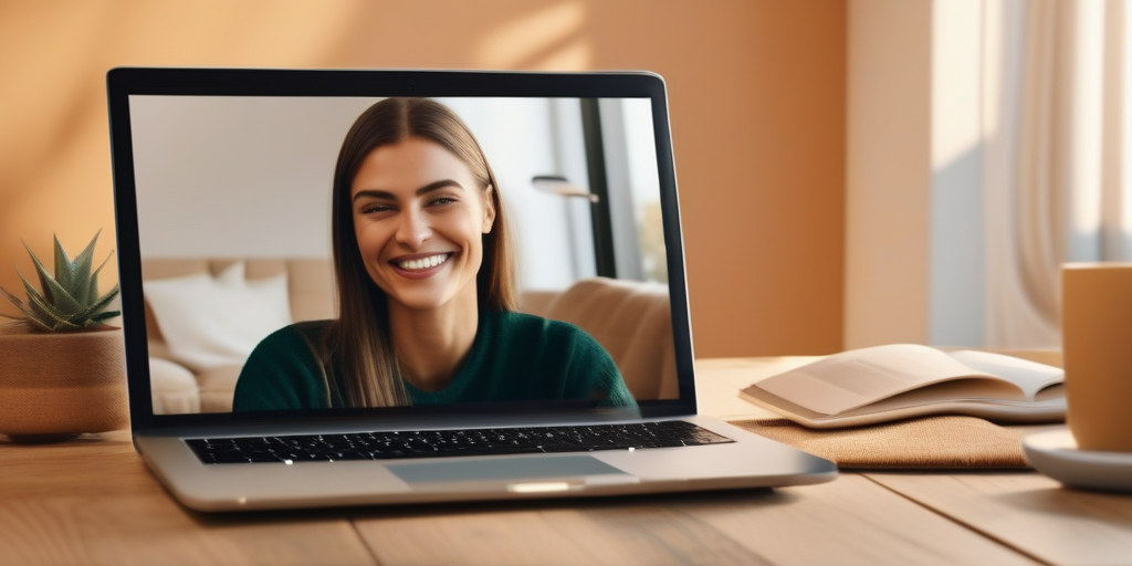 Человек работает за ноутбуком, символизируя гибкость онлайн-работы