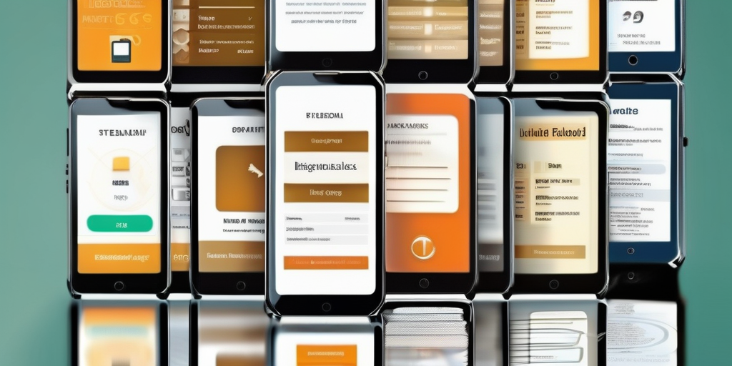 Коллаж из различных онлайн-задач, отображаемых на экране смартфона: клики на рекламу, опросы, лайки.