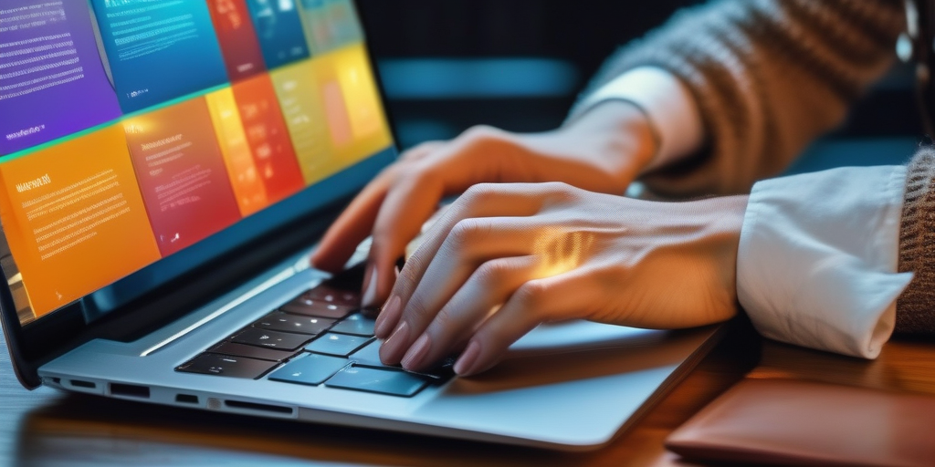 Человек с удовольствием кликает по ссылке на сайте