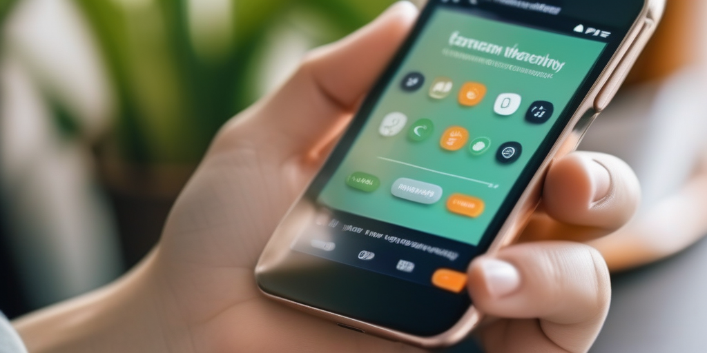 Счастливый человек зарабатывает онлайн на телефоне