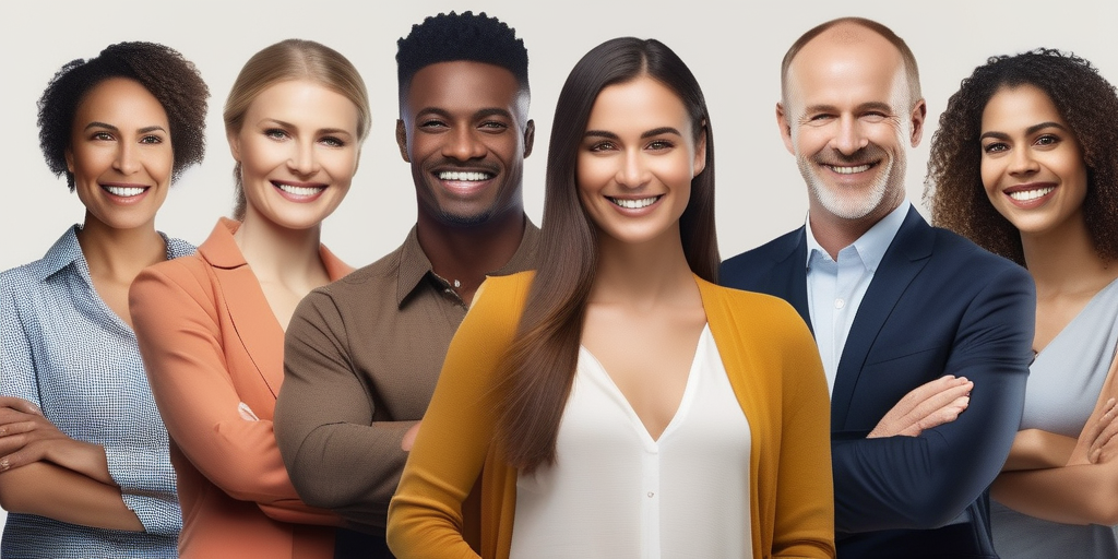 Команда людей, работающих вместе на бирже трафика.