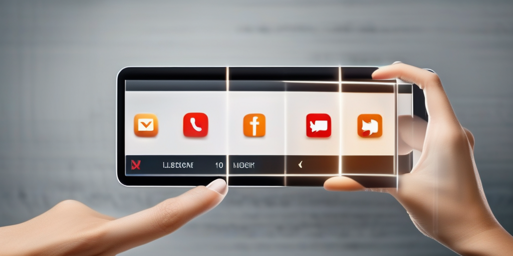 Рука ставит лайк под постом в социальной сети
