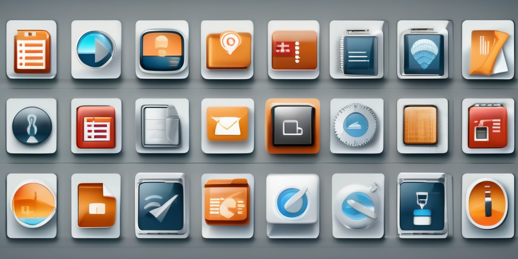 Иконки различных микрозадач: распознавание изображений, ввод данных, опросы.