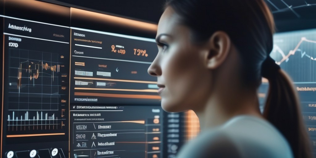 Человек анализирует данные социальных сетей на рабочем столе.