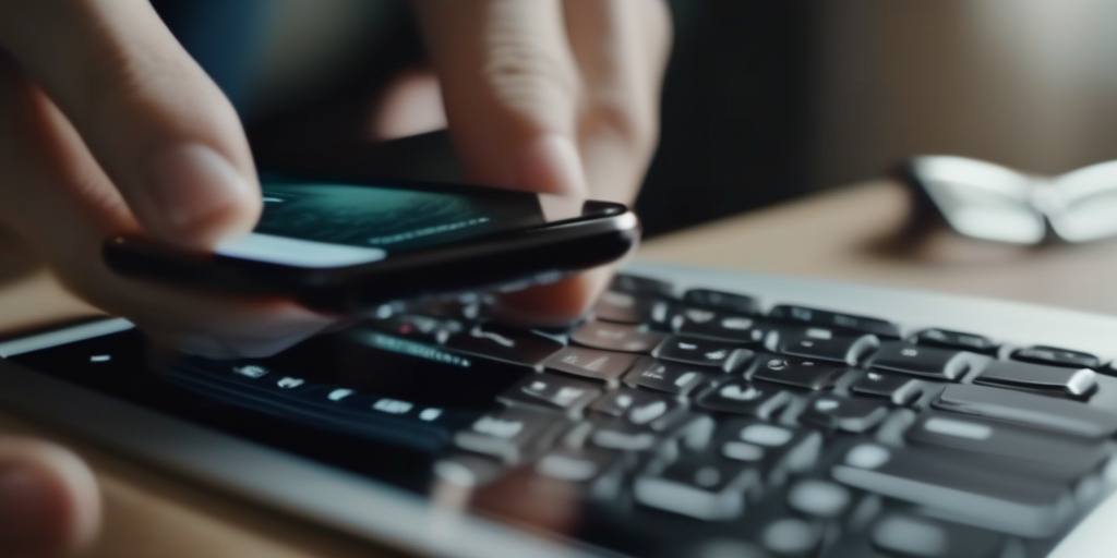 Крупный план рук человека редактирует YouTube Shorts на мобильном устройстве.