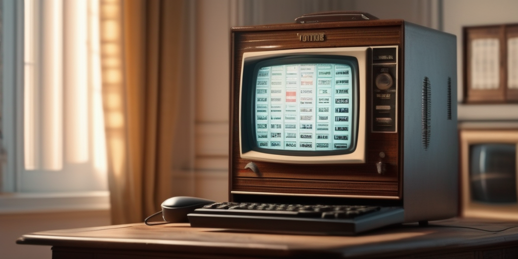 Первый ролик на YouTube, винтажный компьютер