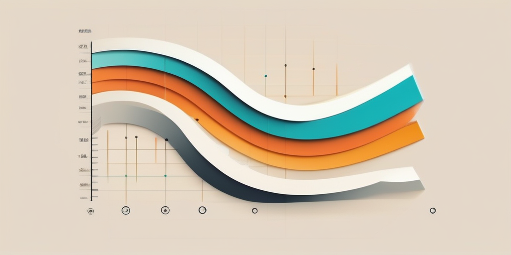 Минималистичная иллюстрация, показывающая рост количества подписчиков в социальных сетях