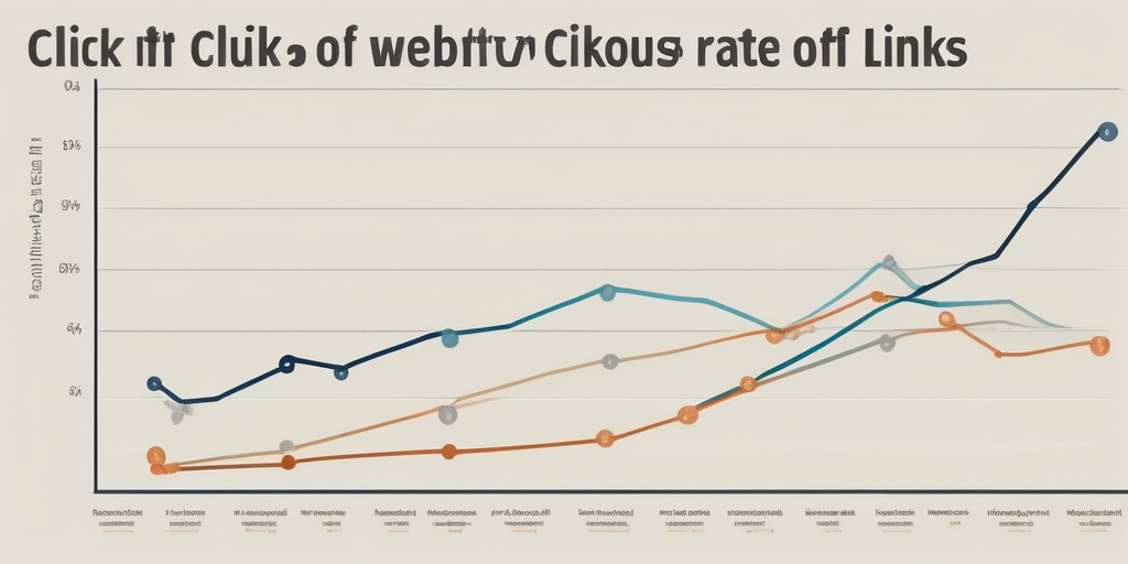 График, показывающий зависимость между качеством сайта и кликабельностью ссылок.