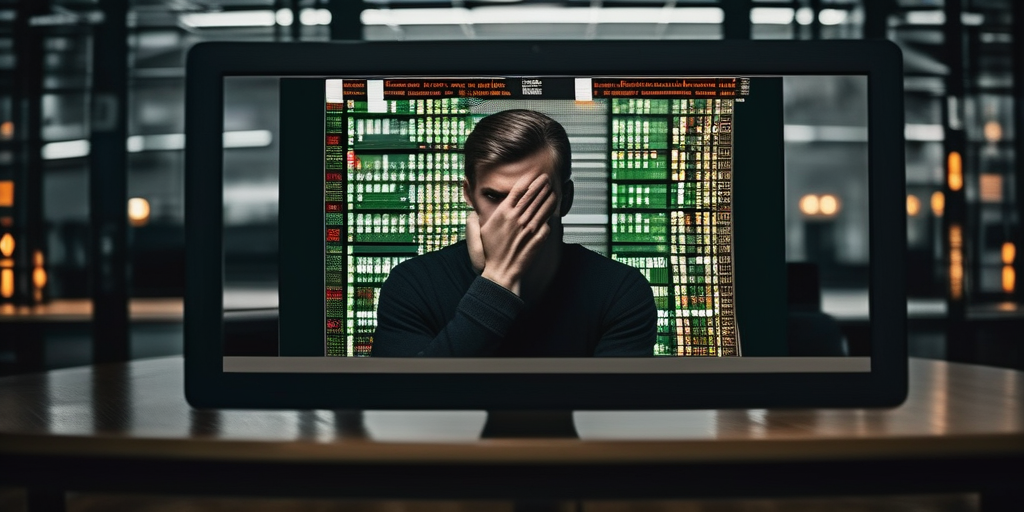 Человек, заблокированный биржей трафика